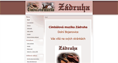 Desktop Screenshot of cimbalka.cz